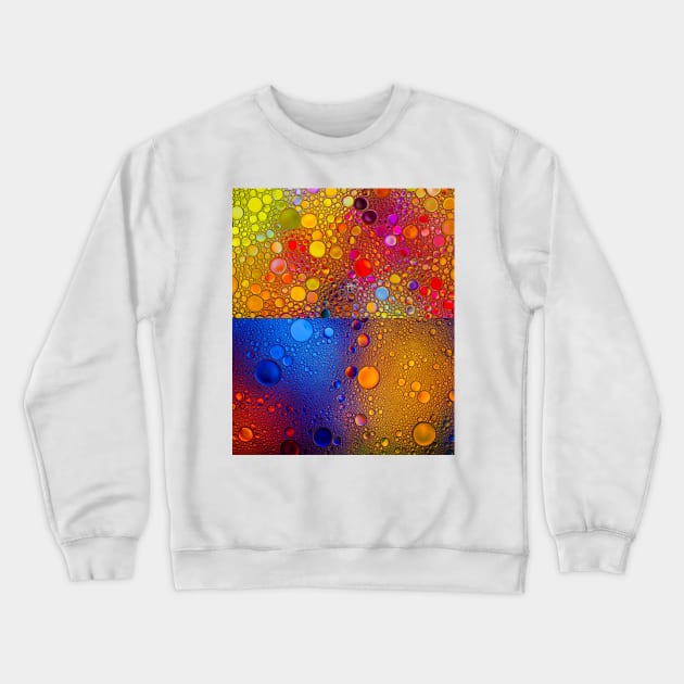 Raindrops Crewneck Sweatshirt by LibrosBOOKtique